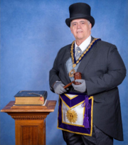 M.W. Roger B. Quintana, Grand Master of Masons for the State of New Jersey